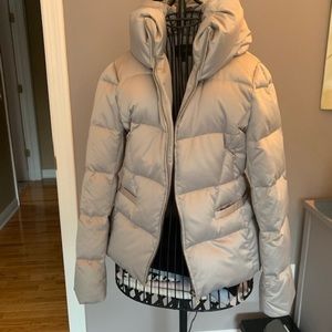 Light Grey Puffer Jacket